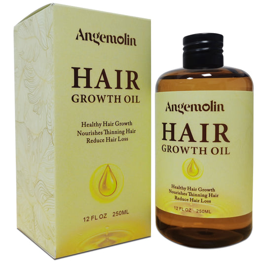 Angemolin Scalp & Hair Strengthening Oil, Nourishing Treatment for Split Ends and Dry Scalp for All Hair Types